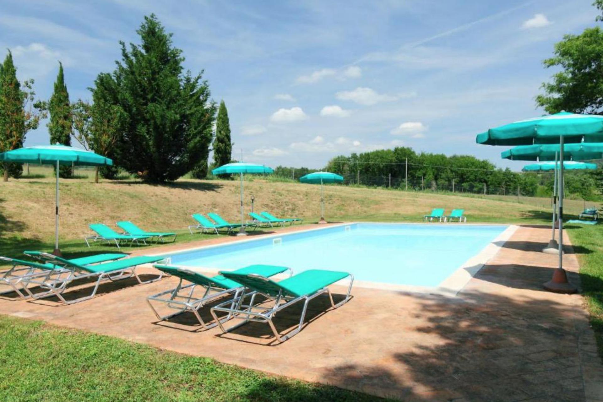 Twee landhuizen met prive zwembad in Toscane