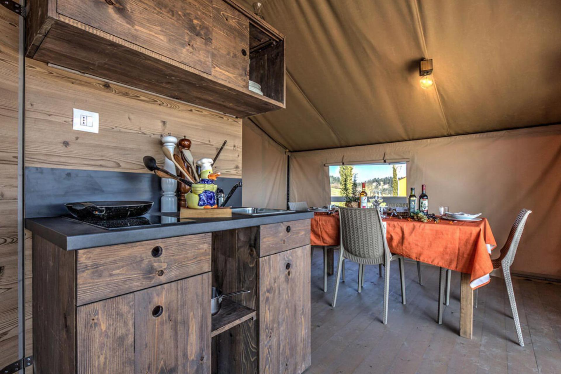 Glamping Toscane, ideaal voor families