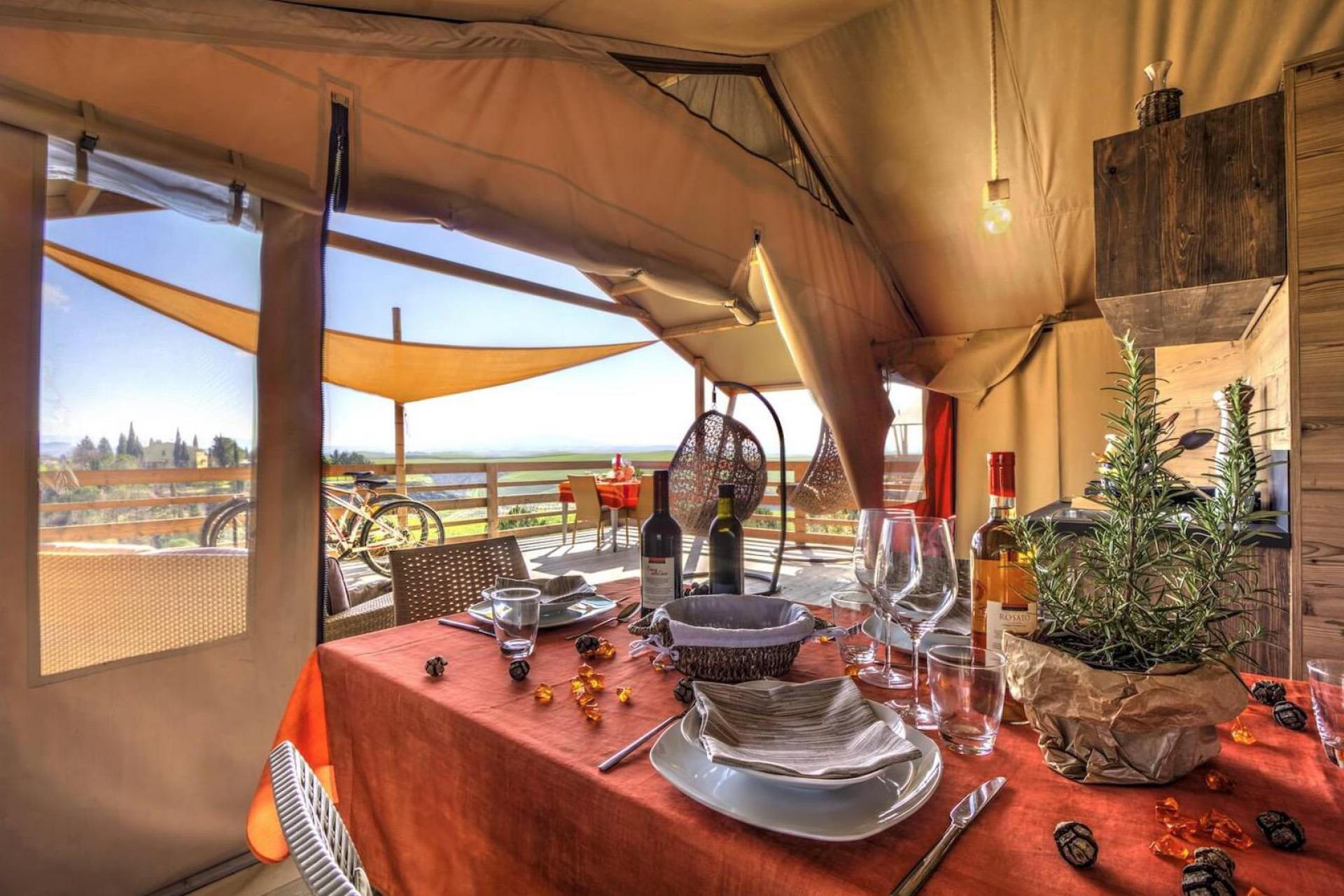 Glamping Toscane, ideaal voor families