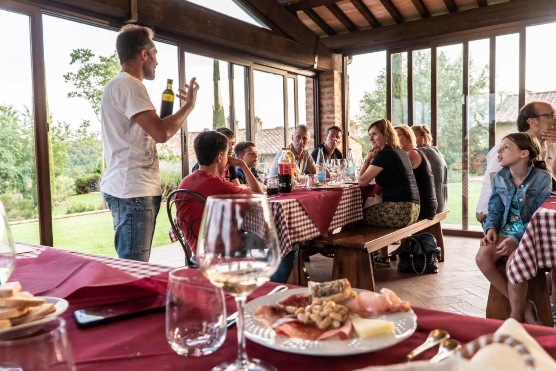 Agriturismo tussen Toscane en Umbrië, op loopafstand van een dorp