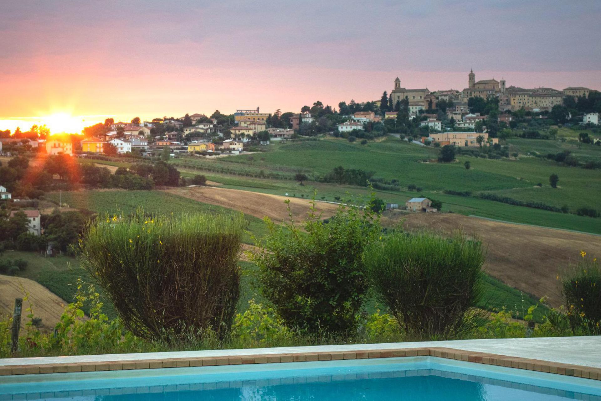 Agriturismo le Marche, stijlvolle kamers en gezellig