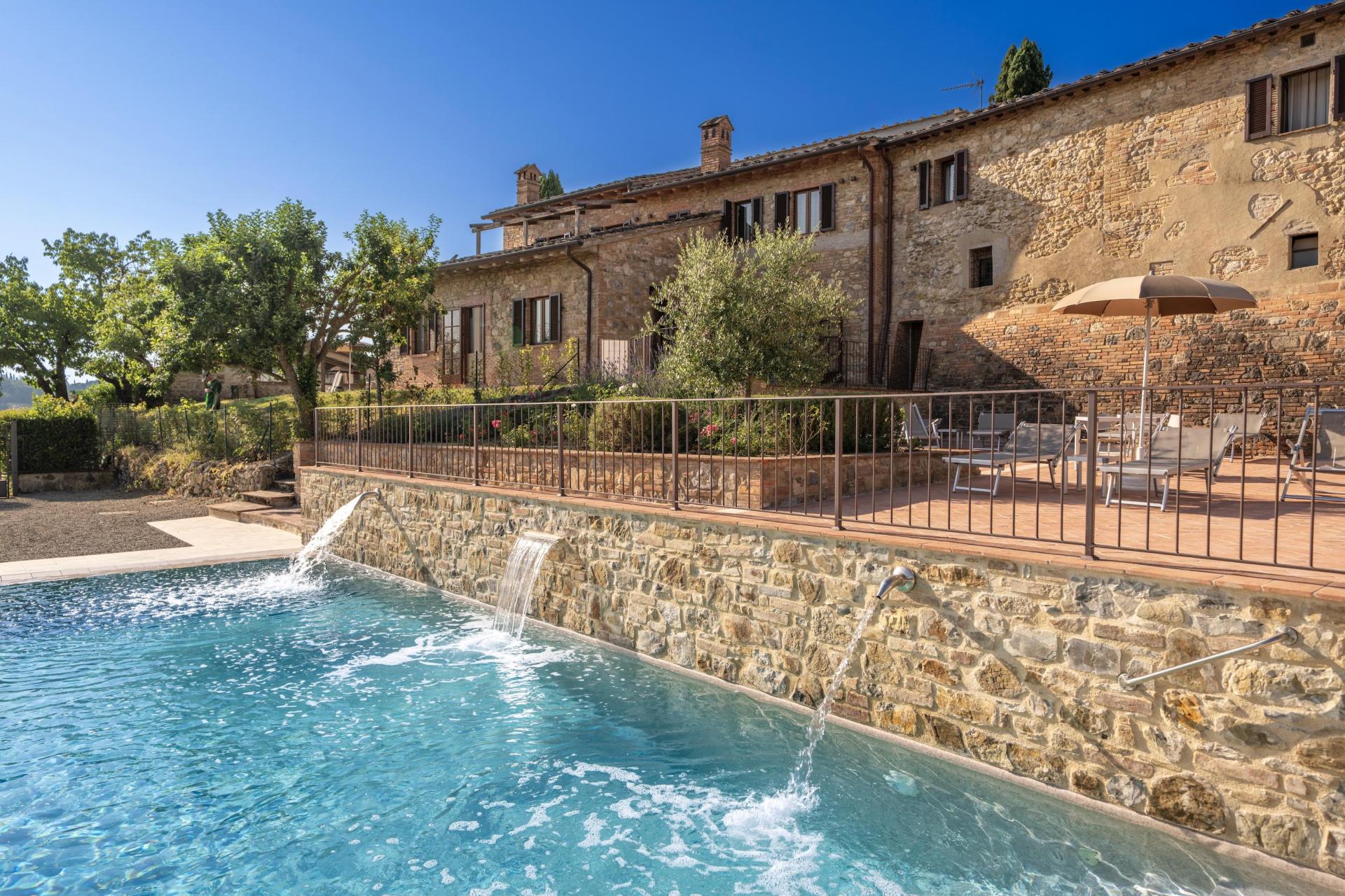 Agriturismo met restaurant op loopafstand van San Gimignano